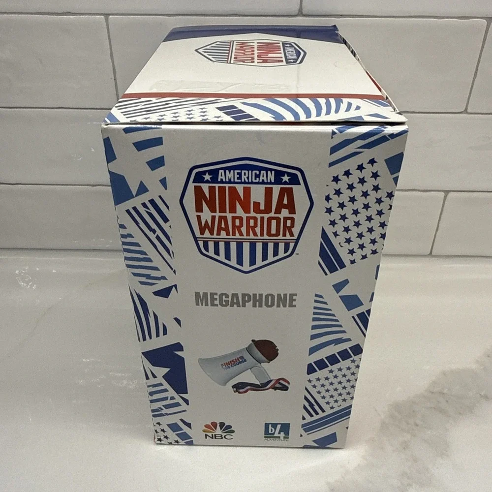 American Ninja Warrior Megaphone NEW Box Wear Siren Loud Speaker Kids Toy Fast🚢